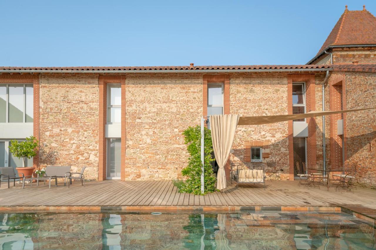 Hotel Escons Domaine De Charme Saint-Sulpice-sur-Leze Exterior foto